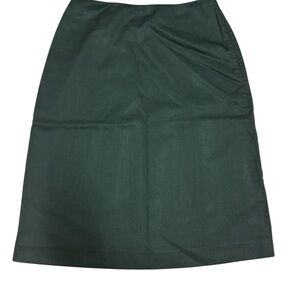 Banana Republic Skirt Womens 10 Black 100% Wool Lined VTG Y2K Pencil Mini Career